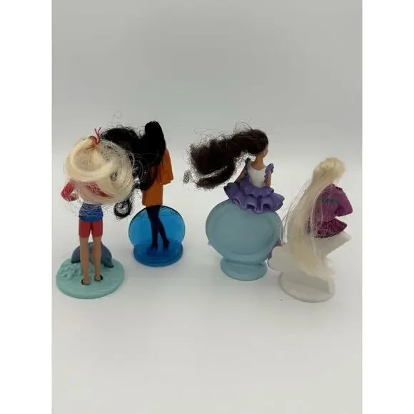 Vintage 1990s Barbie Mattel McDonald's Happy Meal Figures - Lot of 7 - Picture 3 of 5